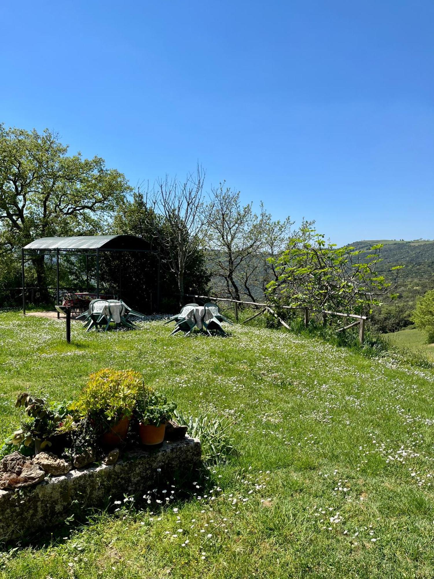 Agriturismo Le Querciole In Val D'Orcia Баньо-Виньони Экстерьер фото