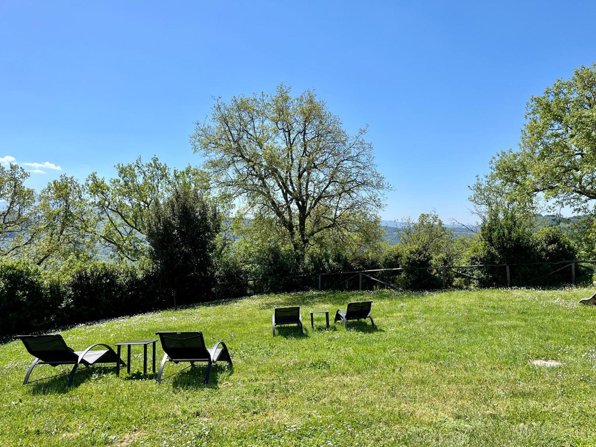 Agriturismo Le Querciole In Val D'Orcia Баньо-Виньони Экстерьер фото