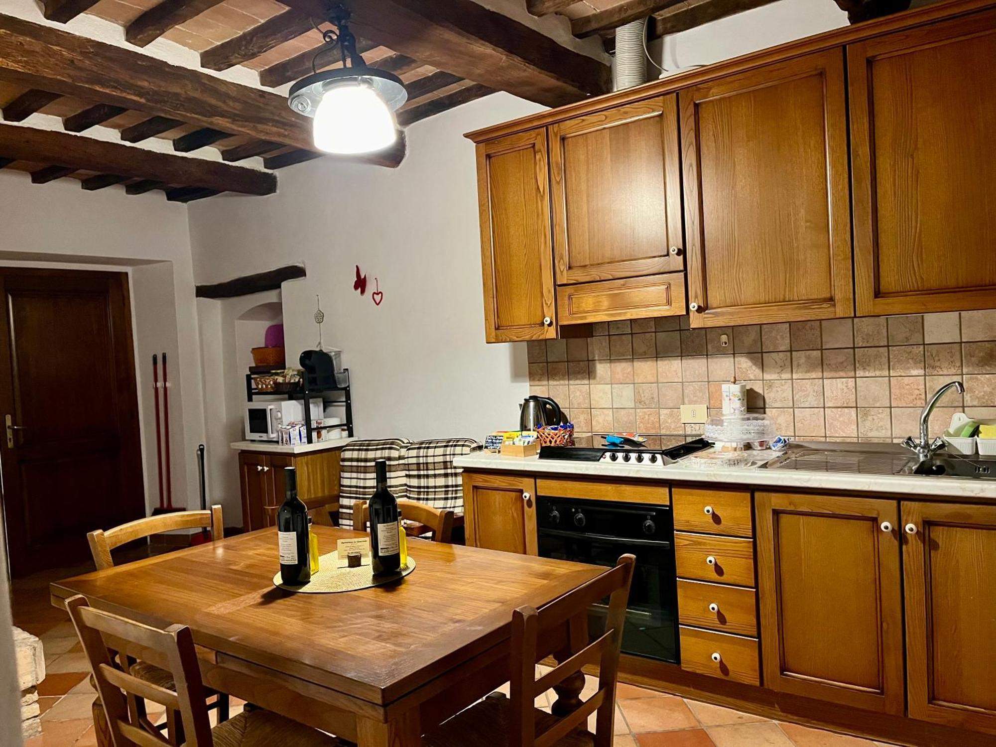 Agriturismo Le Querciole In Val D'Orcia Баньо-Виньони Номер фото