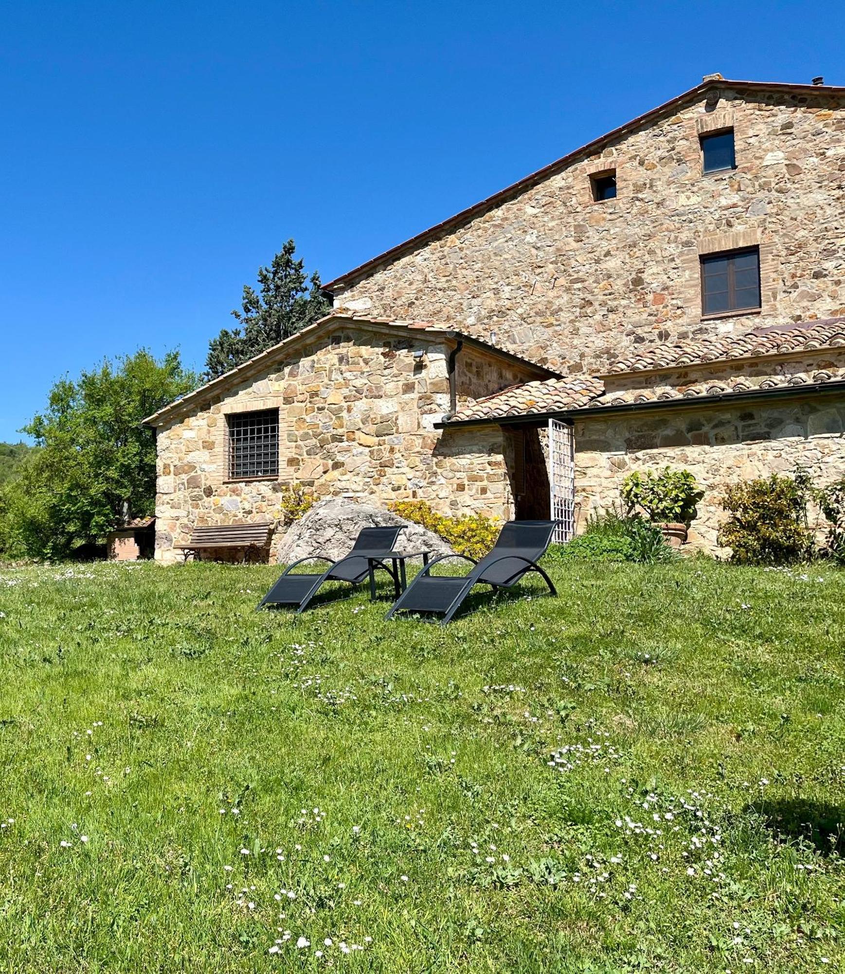 Agriturismo Le Querciole In Val D'Orcia Баньо-Виньони Экстерьер фото
