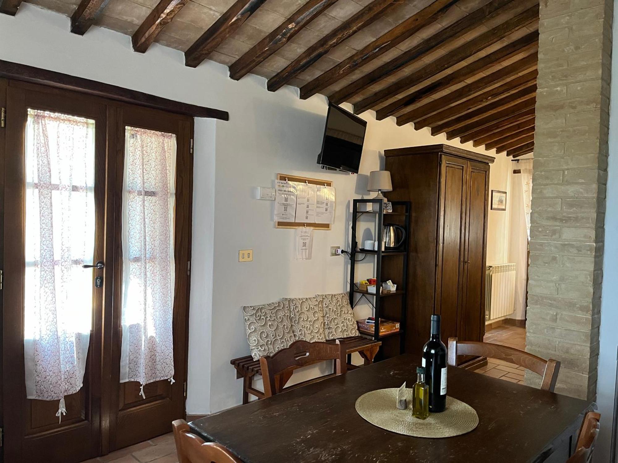Agriturismo Le Querciole In Val D'Orcia Баньо-Виньони Номер фото