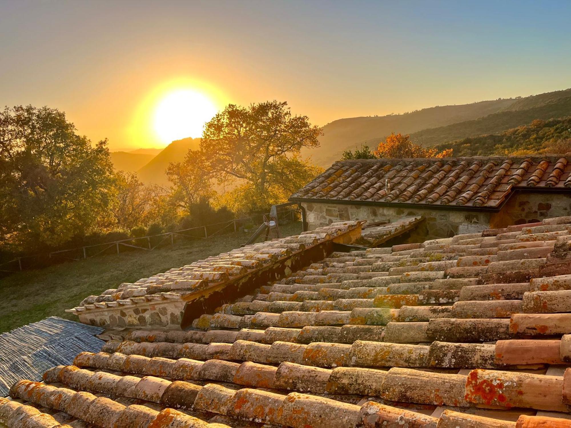 Agriturismo Le Querciole In Val D'Orcia Баньо-Виньони Экстерьер фото